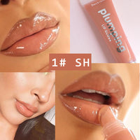 Plumping lip gloss for fuller lips

